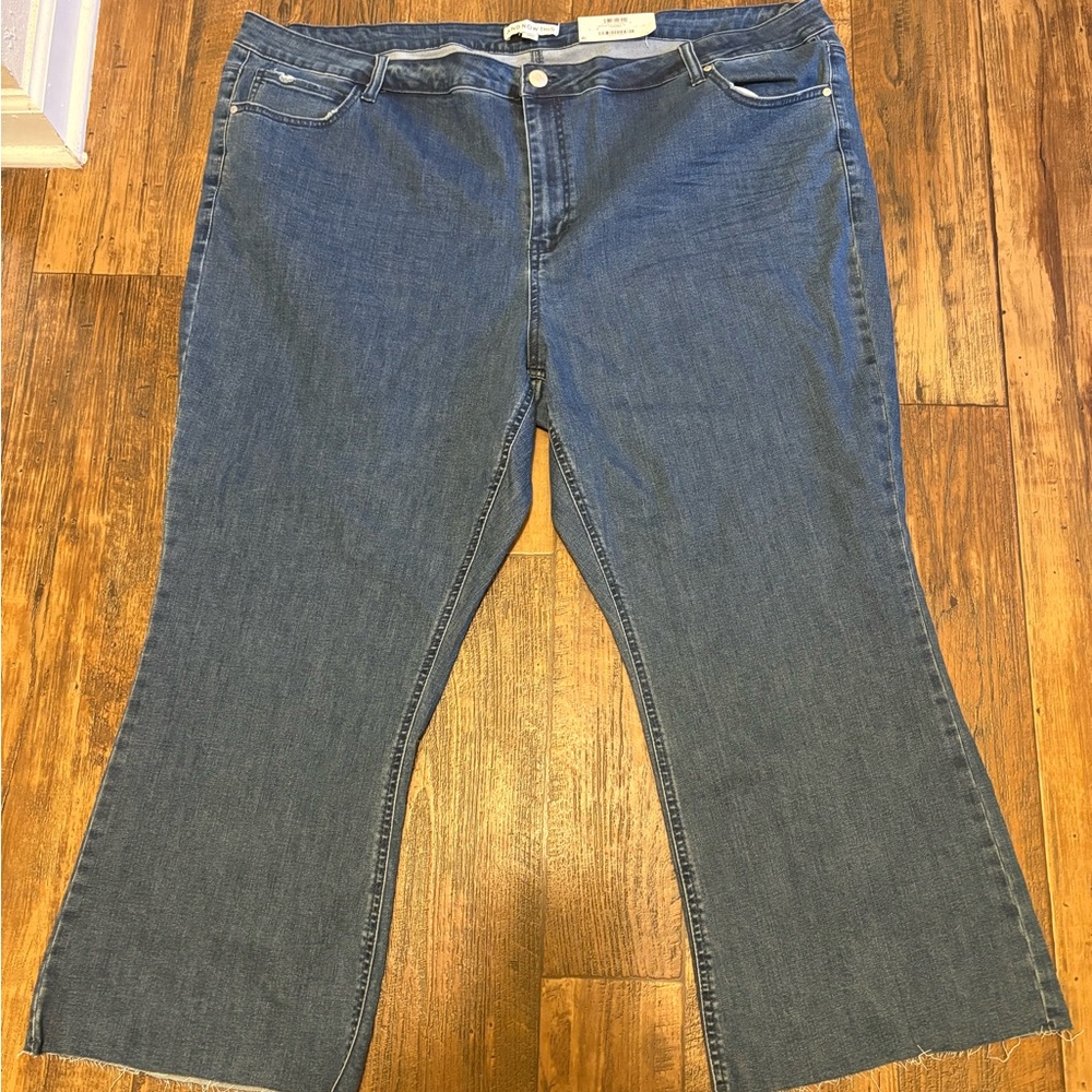 And Now This brand Cropped Flare Jeans Sz. 28w